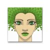 Diamond Painting - Woman with Leaves