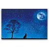 Diamond Painting - Howling Dog at Full Moon