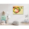 Diamond Painting - The Caterpillar eats an Apple