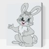 Paint by Number - Friendly Bunny
