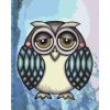 Paint by Number - Owl with Pink Cheeks