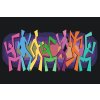 Paint by Number - Colorful Dance