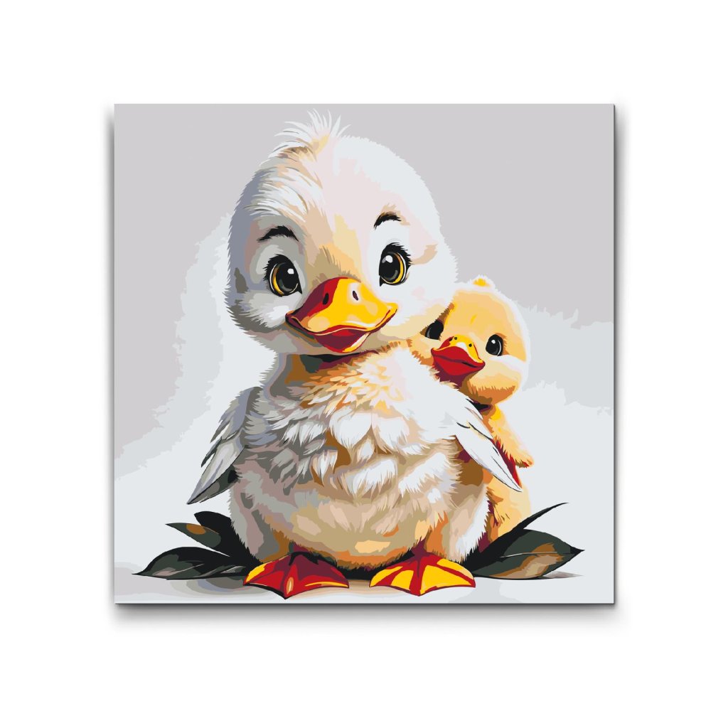 M2_Painting_by_Numbers_-_Duck_with_little_duck_