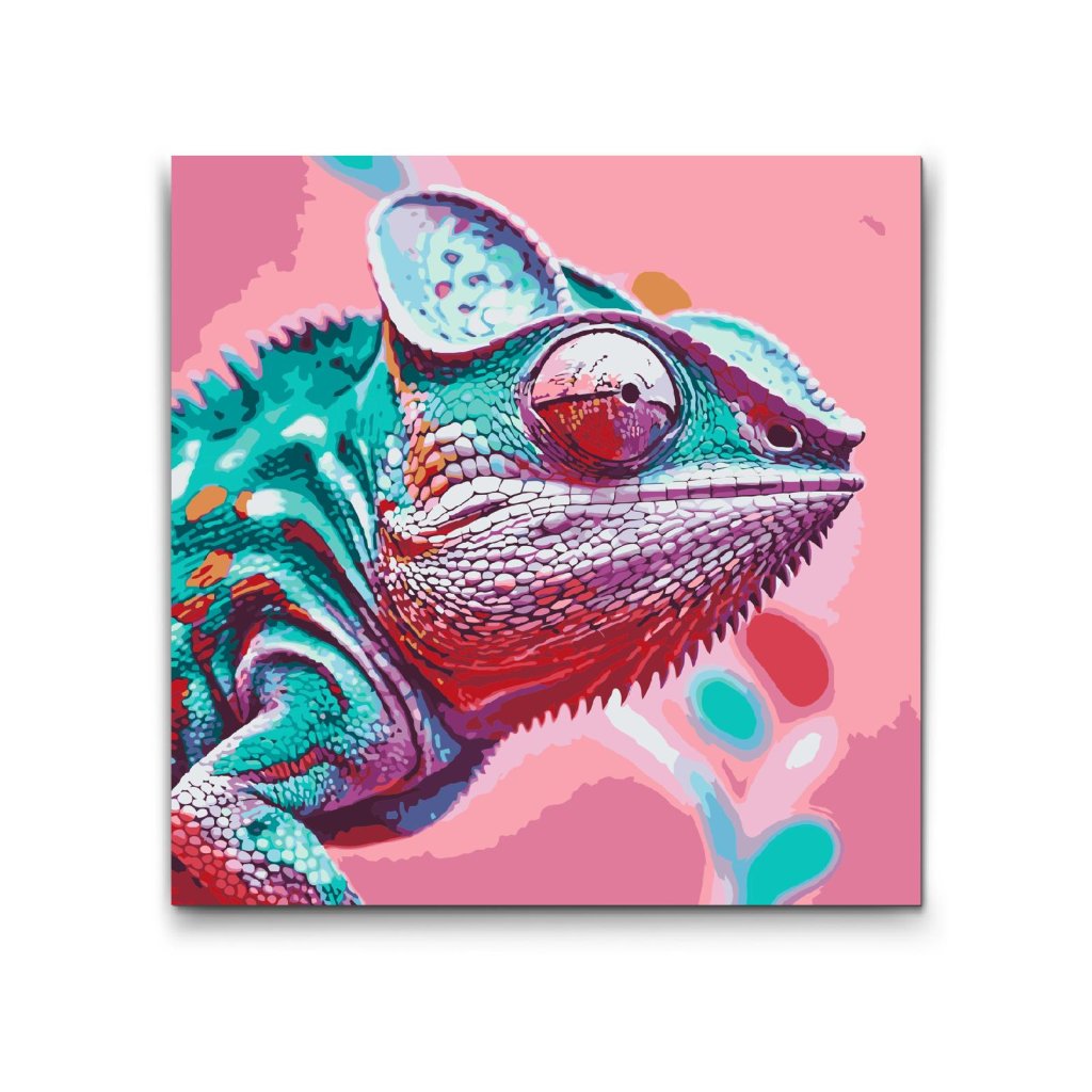 M2_Painting_by_Numbers_-_Chameleon_in_shades_of_pink