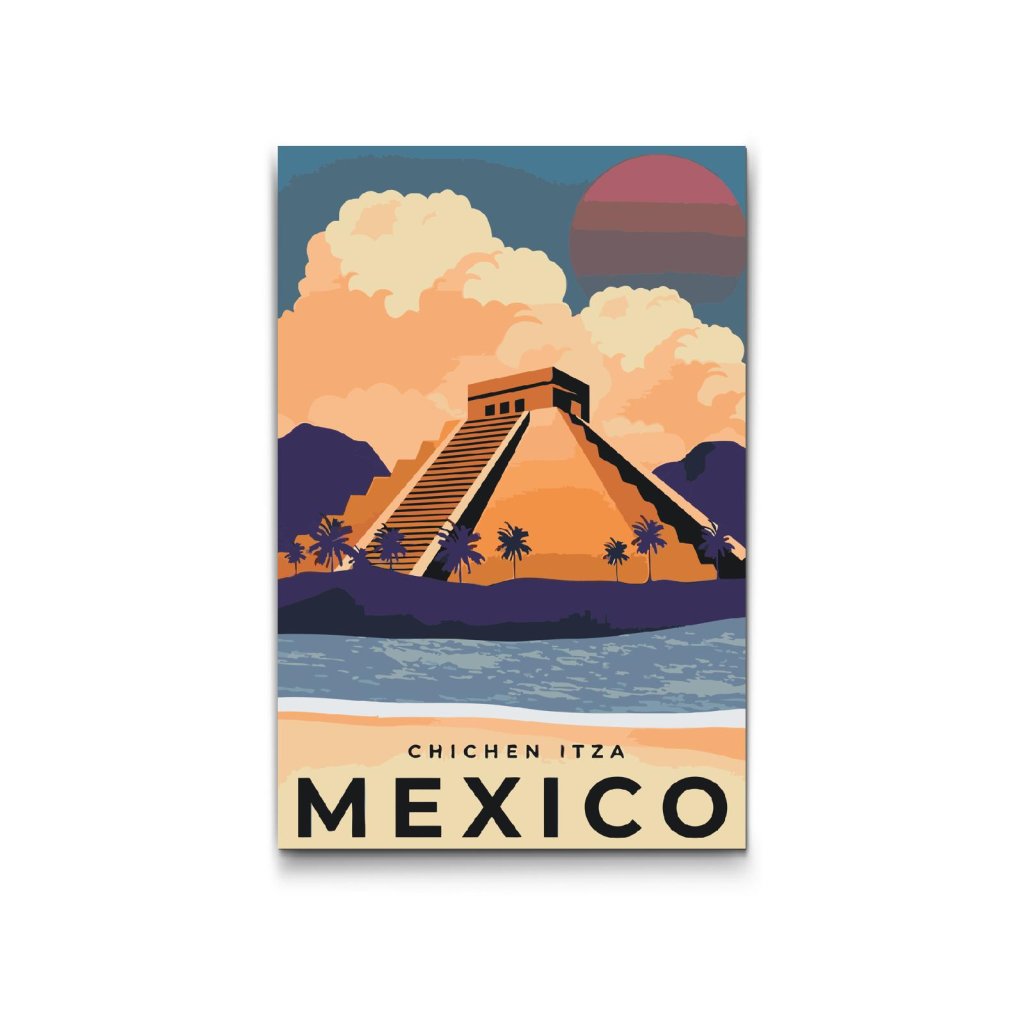 M2_Painting_by_Numbers_-_Chichén_Itzá,_Mexico