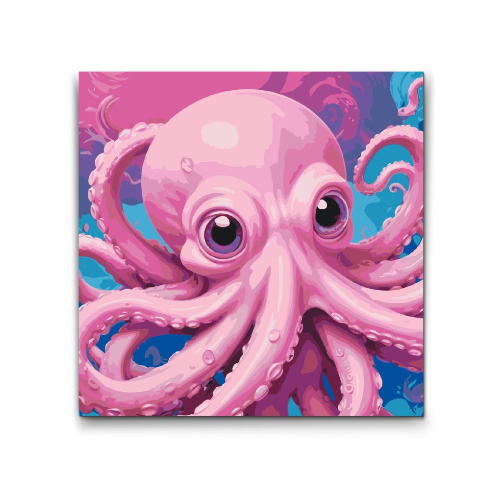 M2_Painting_by_Numbers_-_Octopus_in_shades_of_pink