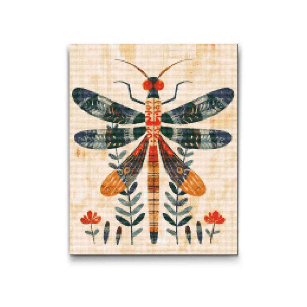 M2_Diamond_Paintings_-_Nordic_Folk_Art_-_Dragonfly