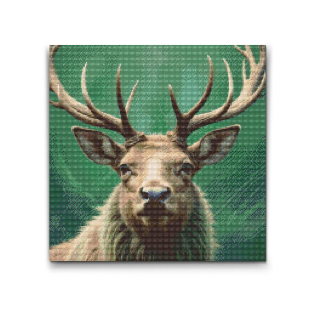 M2_Diamond_Paintings_-_Reindeer_in_shades_of_muted_green