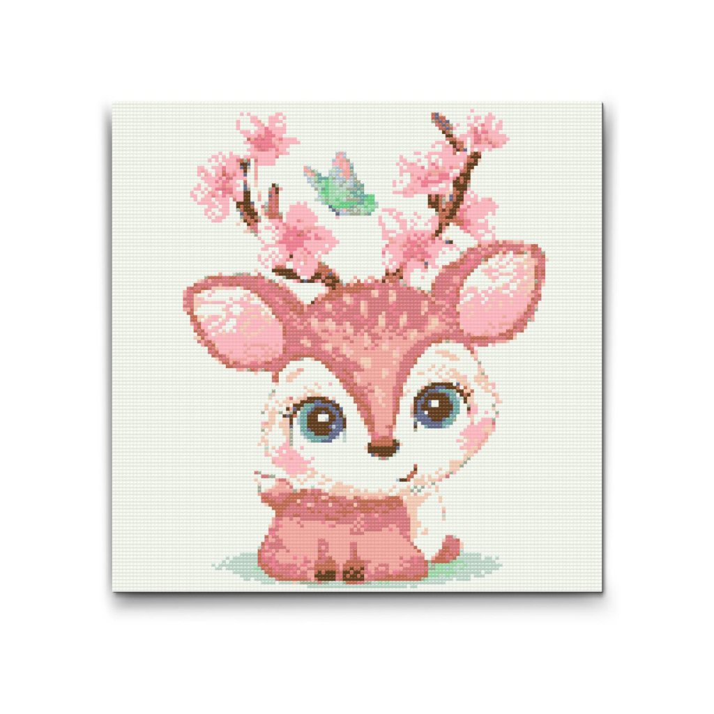 M2_Diamond_Paintings_-_Deer_with_cherry_blossoms