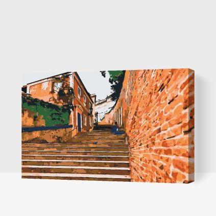 Paint by Number - Castle Stairs