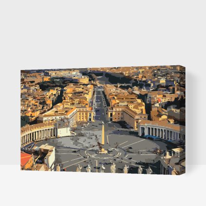 Paint by Number - Saint Peter's Square
