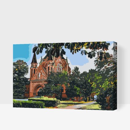 Paint by Number -  Breclav - Church of the Visitation of the Virgin Mary 2