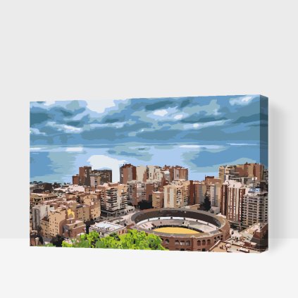 Paint by Number - Malaga, Spain