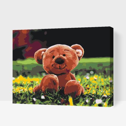 Paint by Number - Bear in Grass