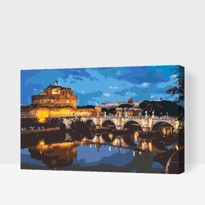 Paint by Number - Castle Sant Angelo in Rome 2