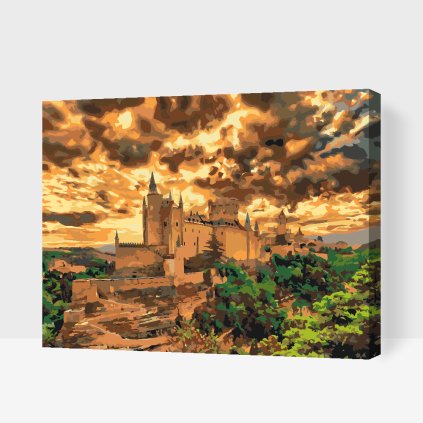 Paint by Number - Alcazar Castle, Segovia