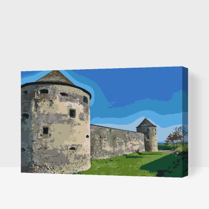 Paint by Number - Bzovík Monastery, Slovakia