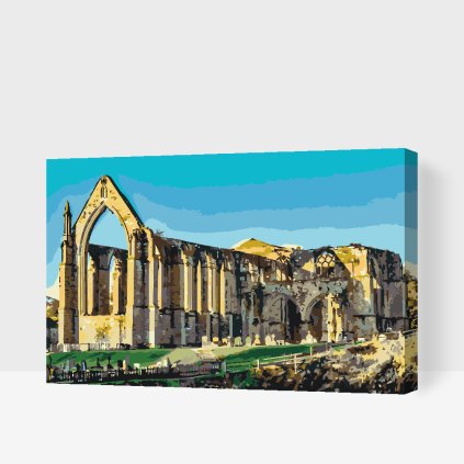 Paint by Number - Bolton Priory Church, England