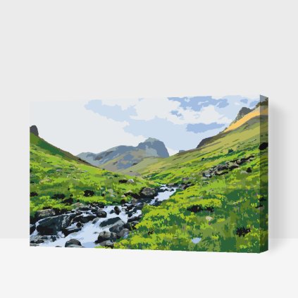 Paint by Number - Mountain Stream