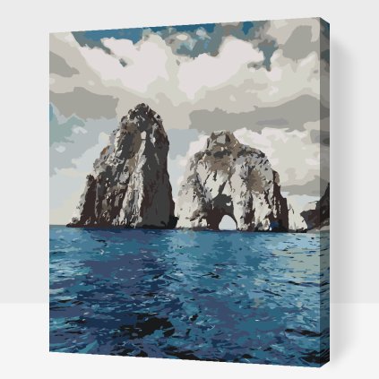 Paint by Number - Capri Island, Italy