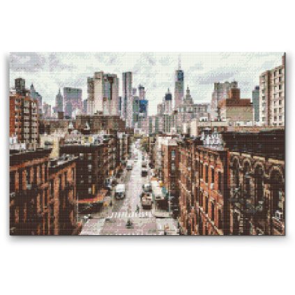 Diamond Painting - Manhattan, New York City