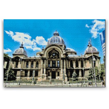 Diamond Painting - Cec Palace, Bucharest