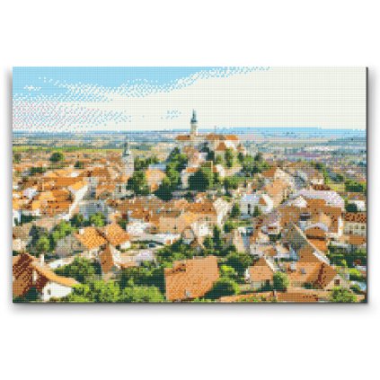 Diamond Painting - City View - Mikulov