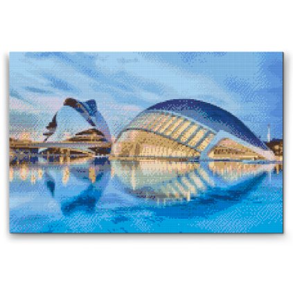 Diamond Painting - City of Arts and Sciences, Valencia