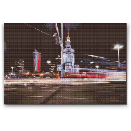 Diamond Painting - Night in Warsaw
