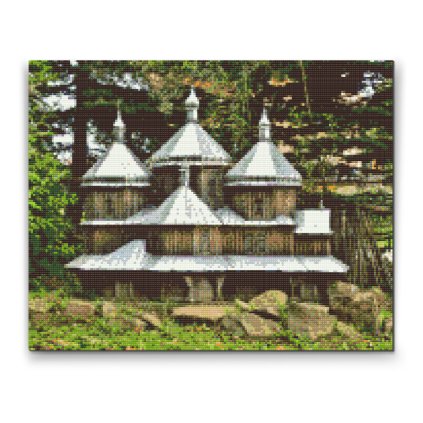 Diamond Painting - Church in Lutowiska, Poland