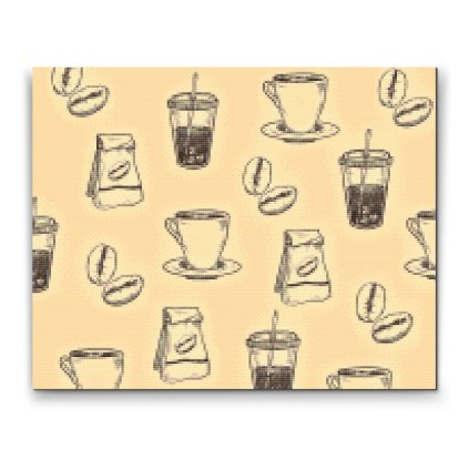 Diamond Painting - Caffeine