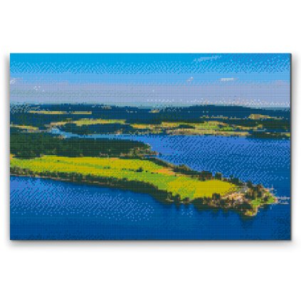 Diamond Painting - Lipno Reservoir 2