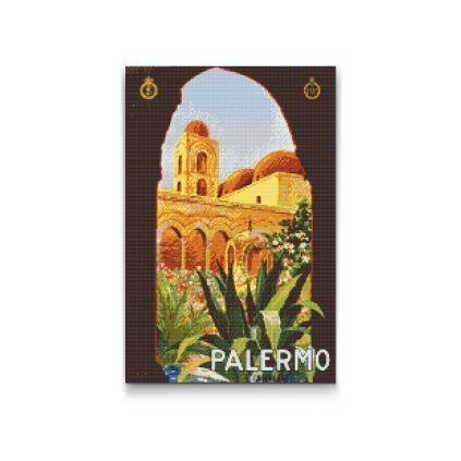 Diamond Painting - Poster Palermo, Italy