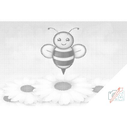 Dotting points - Cheerful Bee