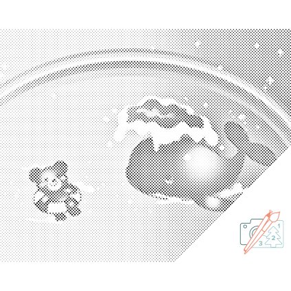 Dotting points - Whale and Teddy