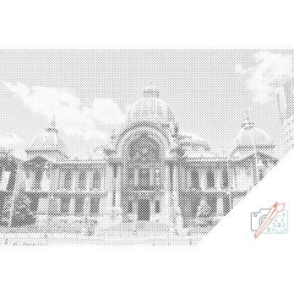 Dotting points - Cec Palace, Bucharest