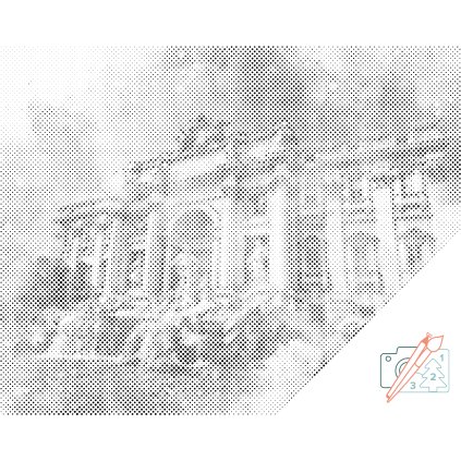 Dotting points - Trevi Fountain 2