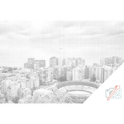 Dotting points - Malaga, Spain