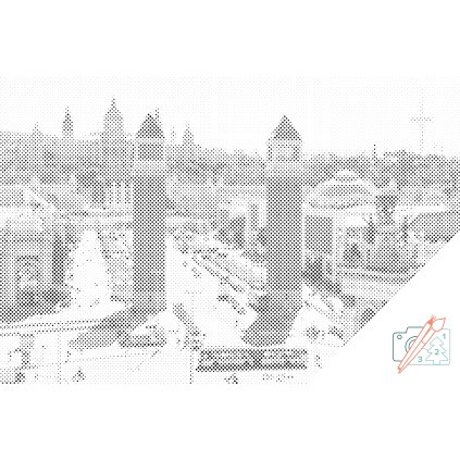 Dotting points - Barcelona City, Spain