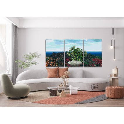 Paint by Number - Colorful Garden (set of 3)