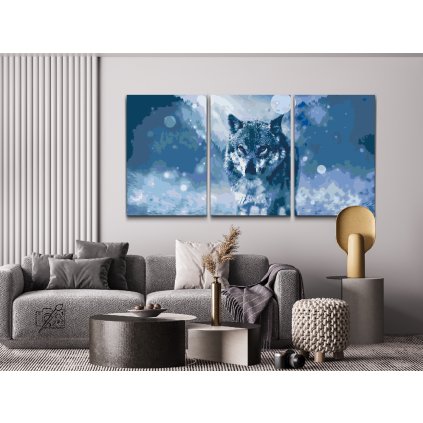 Paint by Number - Winter Wolf (set of 3)