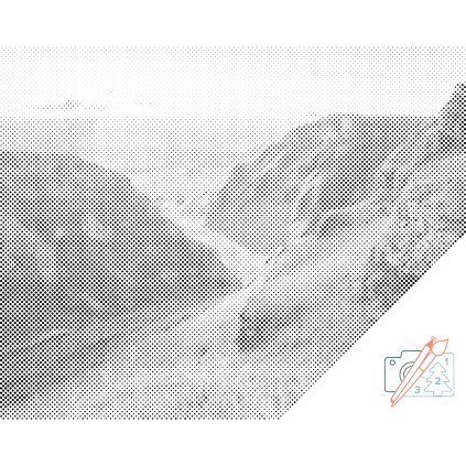 Tečkování - Peak District - Národní park, Velká Británie