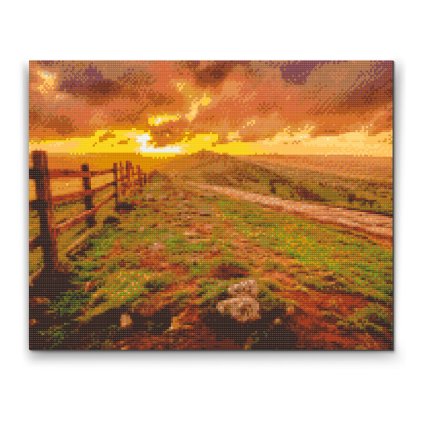 Diamantové malování - Národní park, Velká Británie 2