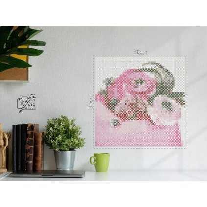 Zažehlovací korálky - Květiny v obálce