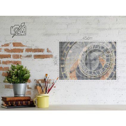 Zažehlovací korálky - Orloj