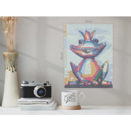 Zažehlovací korálky - Královská žabka