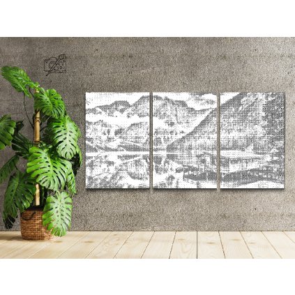 Dotting points - Mountain Cabin (set of 3)