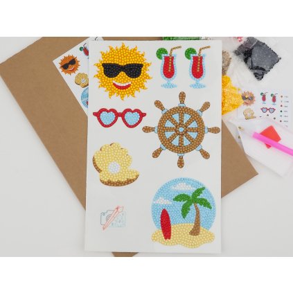 Diamond stickers - Summer