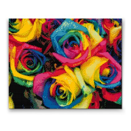 Diamond Painting - Colorful Roses