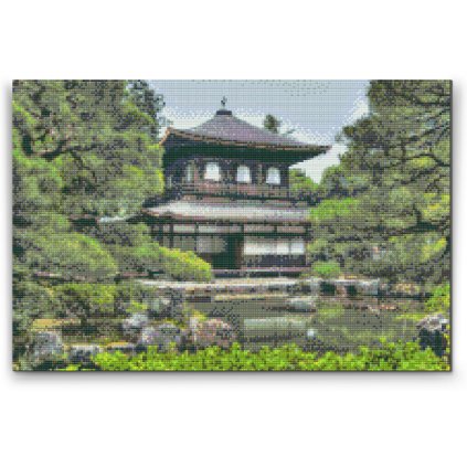 Diamond Painting - Ginkaku-ji Temple